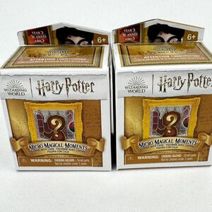 (2) New Harry Potter MicroMagical Moments Blind Box Figures, Mystery Boxes